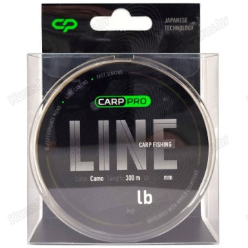 Леска монофильная Carp Pro Camo 300 м